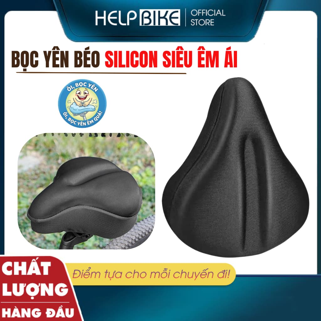 Bọc yên xe đạp, bọc lót yên xe đạp thể thao BỌC YÊN BÉO BY02_Beo