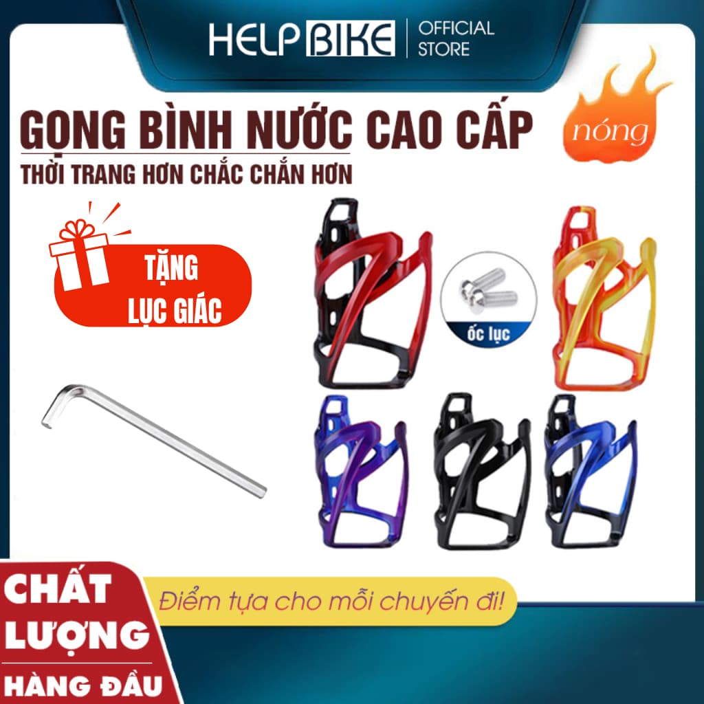 Giá đỡ bình nước xe đạp , gọng nước xe đạp thể thao, giữ chắc, cứng cáp, Mã GN03