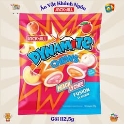 Kẹo Dynamite Jack'n Jill Đủ Loại Big Bang, Chews - HÀNG CHÍNH HÃNG 4