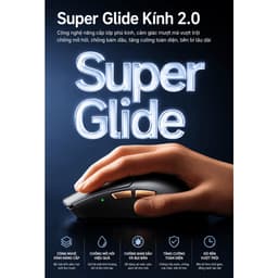 Chuột Gaming MCHOSE K7 V2 Ultra+ Chính Hãng Full VAT, PAW3955 TI 50K DPI, Dual 8K, Dock Sạc RGB 3