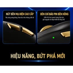 Chuột Gaming MCHOSE K7 V2 Ultra+ Chính Hãng Full VAT, PAW3955 TI 50K DPI, Dual 8K, Dock Sạc RGB 9