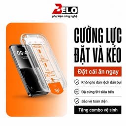 Kính Cường Lực Khung Tự Dán HD GLASS Lọc Bụi Tự Động, Miếng Dán Màn Hình Cho iPhone Full Viền 4D Siêu Mỏng 0.22mm Minado 1