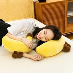 Gấu Bông Chuối Sang Trọng Búp Bê Đồ  - Nhập Khẩu Nhà MIU GẤU XINH 9