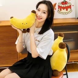 Gấu Bông Chuối Sang Trọng Búp Bê Đồ  - Nhập Khẩu Nhà MIU GẤU XINH 2