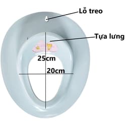 Bệ Thu Nhỏ Bồn Cầu Cho Bé Việt Nhật, Thu Nhỏ Bồn Cầu Cho Bé Đi Vệ Sinh Thoải Mái (5439) 5