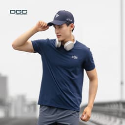 Áo Thun T-shirt Ngắn Tay DGC Dáng Suông, Phong Cách Trẻ Trung, Chất Vải Mềm Nhẹ Thoáng Mát -SATBC18M 2