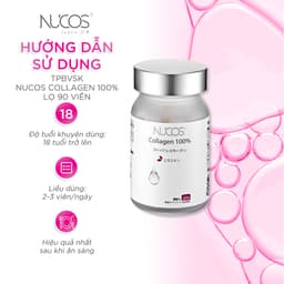 Viên Uống Nucos Collagen 100% Dưỡng Trắng Da (Hộp 90 Viên) 3