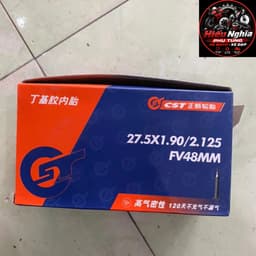 Săm Xe Đạp Chính Hãng 27.5x1.90/2.125 Van Cối SV / Van Gạo FV 48mm - Ruột Xe Đạp Thể Thao Cao Cấp 2