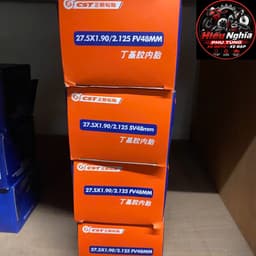 Săm Xe Đạp Chính Hãng 27.5x1.90/2.125 Van Cối SV / Van Gạo FV 48mm - Ruột Xe Đạp Thể Thao Cao Cấp 7