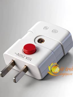 Phích cắm điện công tắc bật tắt - ĐẦU CẮM ĐIỆN 2 CHÂN Hạn chế tia lửa điện 2500W 10A NHỰA PC CHỊU NHIỆT 13