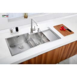 CHẬU RỬA BÁT 2 HỐ NOBINOX LIKEN NL746 4