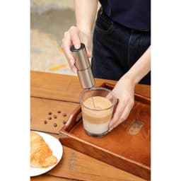 Máy Tạo Bọt Sữa Đánh Trứng Cầm Tay Kaiyo KMF-6168 Inox 304, Máy Đánh Cafe Cappuccino Mini 3