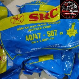 Săm xe đạp các cỡ từ 12 x 1.75, 14 x 1.75 , 16 x 1,75 inch - Ruột xe đạp S.R.C siêu bền 2