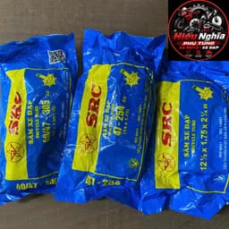 Săm xe đạp các cỡ từ 12 x 1.75, 14 x 1.75 , 16 x 1,75 inch - Ruột xe đạp S.R.C siêu bền 1