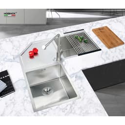 CHẬU RỬA BÁT 2 HỐ NOBINOX LIKEN NL700 3
