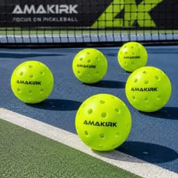[CHÍNH HÃNG] Bóng Pickleball Amakirk 48 Lỗ Cao Cấp, Đường Bay Ổn Định, Phù Hợp Sân Trong Nhà Và Ngoài Trời 7