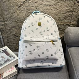 Balo Cow Kitty Size 40 Bản Quai To Da PU Cao Cấp – Balo Đi Học, Đi Chơi Form Lớn Nhiều Ngăn 8