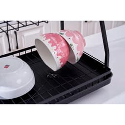 Giá úp bát 2 tầng Kaiyo có khay hứng, thoát nước 38x29cm KaiyoVN [KDR-6100] 8