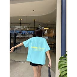Áo Thun Local Brand VEQISTU " Logo Vibestu ART&GRAPHIC " Áo Thun Boxy Form Rộng å 250Gsm Cotton 3
