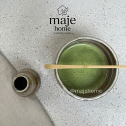 Bát matcha chawan gốm thủ công kèm đế chasen. Bộ trà đạo nhật bản bát đánh trà matcha cao cấp - Majehome 6
