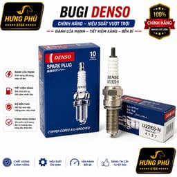 Bugi Denso xe Exciter, Future 125, Air Blade 125, Wave RSX 110, Future Neo (U22ES-N) (U22ES-U) 1