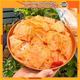 500g Bánh Tráng Trộn Bò Tỏi Chua Cay PACO FOOD bánh tráng trộn ăn vặt ngon thịnh hành 8