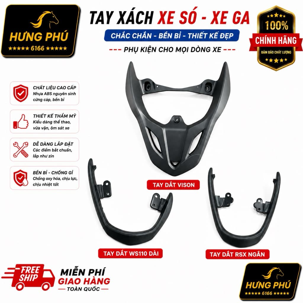 Tay xách-zin hàng cấp honda