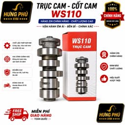 Trục cam ws110 2 lỗ hàng zin trần 1