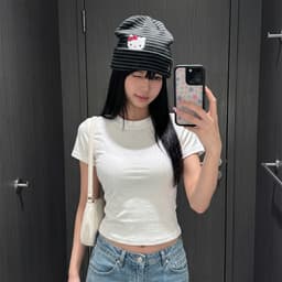Áo Thun Baby Tee Nữ Kim Tuyến Dáng Ôm PINKSTORE29 Kiểu Lấp Lánh A51336 5