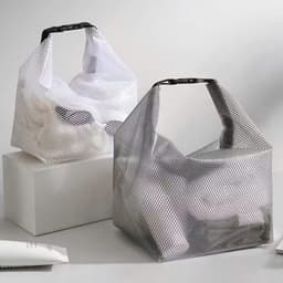 Túi Lưới Đựng Mỹ Phẩm Đồ Cá Nhân Chống Thấm NƯớc, Gấp Gọn, Nhanh Khô, Size Lớn Siêu Tiện Lợi 2