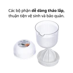 Dụng Cụ Vắt Cam Hokori Ép Trái Cây 6906, Vắt Cam Chanh Nhựa Cao Cấp Hokori - DOMUS 4