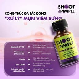 [CÔNG TY] Chấm Mụn SHOOT THE PIMPLE Giúp Giảm Sưng Đỏ, Gom Cồi Mụn Nhanh Chóng 8ML 3