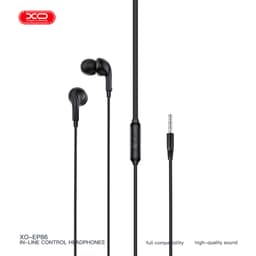 Tai nghe có dây XO Việt Nam EP86 – Mic đàm thoại rõ nét, âm bass mạnh mẽ, dây TPE 1.2m chống rối jack 3.5mm | XO EP86 2