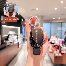 Ốp Khóa Xe Mercedes-Benz Màu Ombre TPU Trong Suốt Chống Trầy Cho C200, C250, C300, GLC, E-Class KeyChill 7