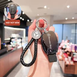 Ốp Khóa Xe Mercedes-Benz Màu Ombre TPU Trong Suốt Chống Trầy Cho C200, C250, C300, GLC, E-Class KeyChill 9