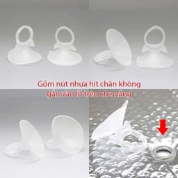 Tấm Chắn Nắng Ô Tô, Tấm Che Nắng Ô Tô Xốp Bạc Dày Dặn Chống Nắng Bảo Vệ Nội Thất Xe 8