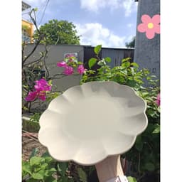 Đĩa Phíp Việt Nhật Đựng Thực Phẩm 1278/1279/1280, Đĩa Nhựa Hoa Văn Bền Đẹp - DOMUS 8