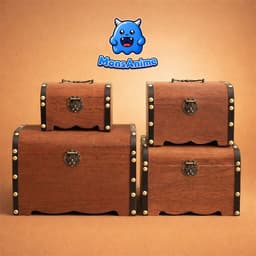 Hộp Rương Gỗ  Đựng Đồ Có Khóa Size Đa Dạng - Phong Cách Cổ Trang Cổ Điển Xinh Xắn Tiện Lợi 1