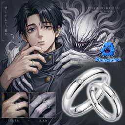 Nhẫn Cặp Yuta Okkotsu Và Rika Jujutsu Kaisen Chú Thuật Hồi Chiến Cosplay Anime Đủ Các Size 1
