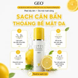 Gel Tẩy Tế Bào Chết Geo Lamy Chiết Xuất Chanh 160ml – Làm Sạch Sâu Tế Bào Chết, Dưỡng Sáng Da 2
