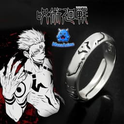 Nhẫn Sukuna Jujutsu Kaisen Chú Thuật Hồi Chiến Nhẫn Ấn Sukuna Anime Cosplay Unisex 1