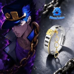 Nhẫn Kujo Jotaro JoJo's Bizarre Adventure Anime Phụ Kiện Cosplay Cá Tính Quà Tặng Fan Anime 1
