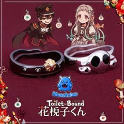 Nhẫn Đôi Hanako Kun Yashiro Nene Jibaku Shounen Hanako Kun Anime Cosplay Điều Chỉnh Size 1