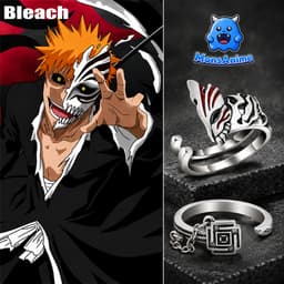 Nhẫn Anime Bleach Kurosaki Ichigo Phụ Kiện Cosplay Trang Sức Dễ Thương Fan Anime 1