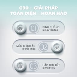 Combo 3-5kg Thức ăn hạt cho mèo PetQ C90, 90% từ thịt & dầu động vật, Dinh dưỡng, Ngon miệng 7