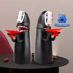 Ống Tiết Kiệm Vô Diện Kaonashi Spirited Away Anime Nuốt Xu Tự Động Heo Đất Decor 1
