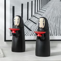 Ống Tiết Kiệm Vô Diện Kaonashi Spirited Away Anime Nuốt Xu Tự Động Heo Đất Decor 7