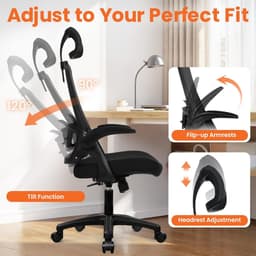 Ghế văn phòng thiết kế công thái học/HP-5004M-B/Hoàng Phú Furniture 3