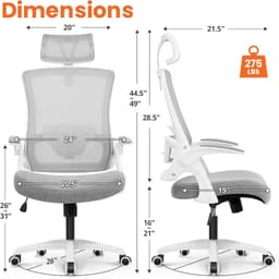 Ghế văn phòng thiết kế công thái học/HP-5004M-B-7/Hoàng Phú Furniture 2