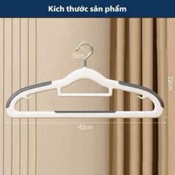 [Hỏa Tốc] Combo 50 Móc Treo Quần Áo Chống Trơn Trượt Xoay 360° – Móc Treo Đa Năng Cho Mọi Loại Quần Áo 6